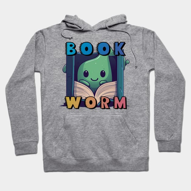 Book Worm Hoodie by nonbeenarydesigns